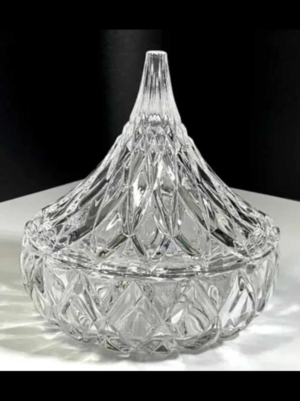 Hershey Kisses Shannon Crystal Covered Candy Dish